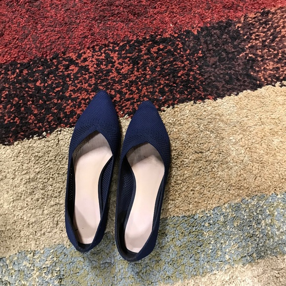 Women Blue Flat Fever Sole US 39 - Picture 1 of 2